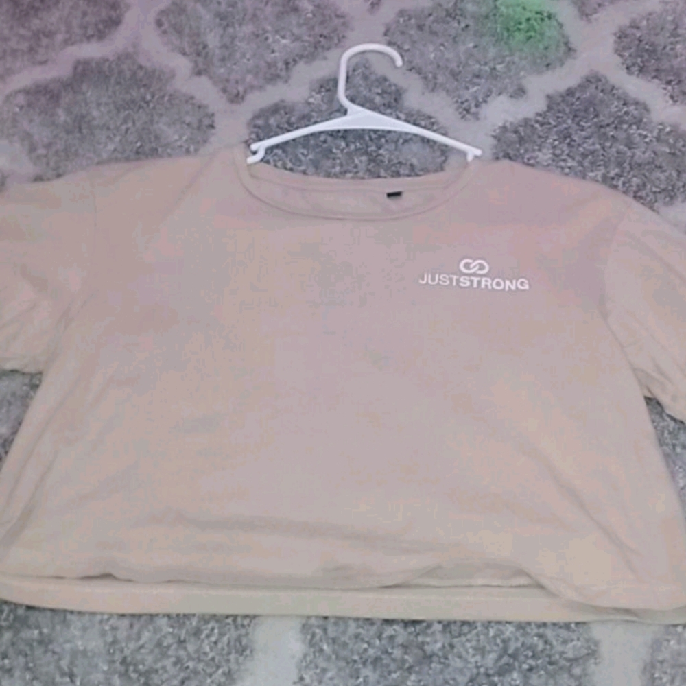 Just strong crop top